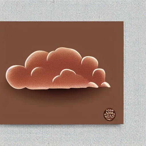 Image similar to chocolate clouds illustration