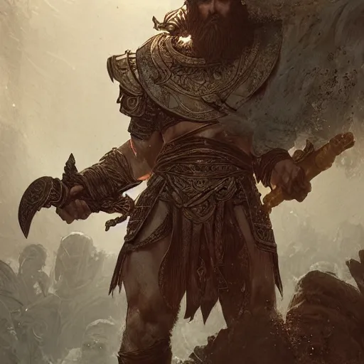 Mythology of Tyr the god of war, D&D, fantasy