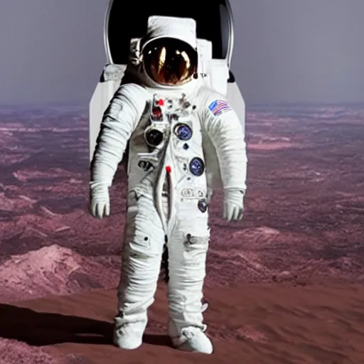 Image similar to astronaut suit designed by kanye west