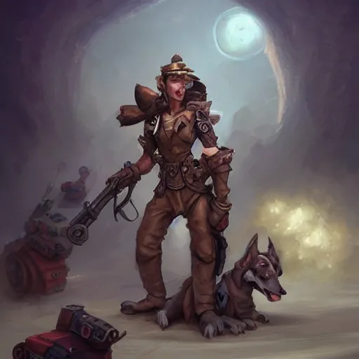 Prompt: anthropomorphic Borzoi wippet Tank Driver, Modern Tank driver outfit, cute and adorable, pretty, beautiful, DnD character art portrait, matte fantasy painting, DeviantArt Artstation, by Jason Felix by Steve Argyle by Tyler Jacobson by Peter Mohrbacher, cinema