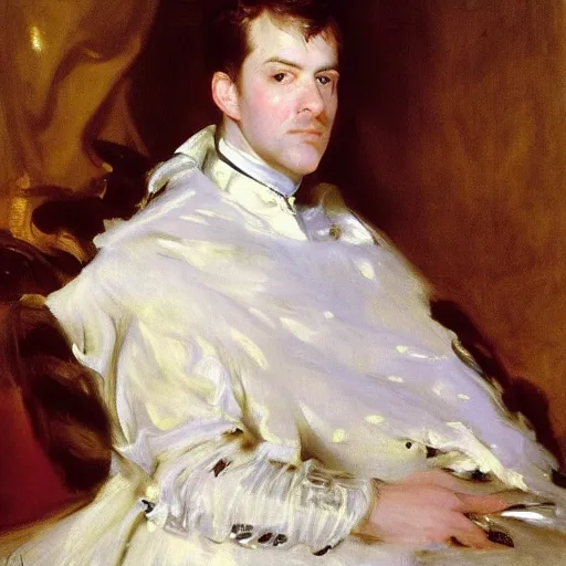 Prompt: 4k Detailed portrait by John Singer Sargent of henry the eighth