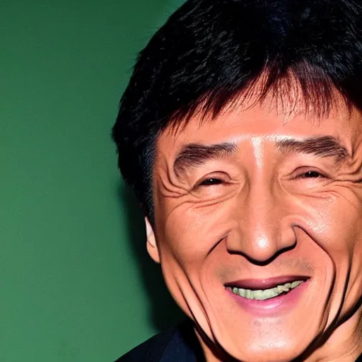 Image similar to jackie chan as a pikachu