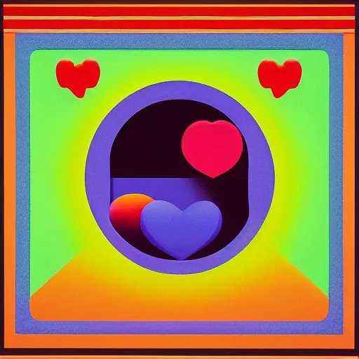 Prompt: love by shusei nagaoka, kaws, david rudnick, airbrush on canvas, bauhaus, surrealism, neoclassicism, renaissance, hyper realistic, pastell colours, cell shaded, 8 k - h 7 0 4