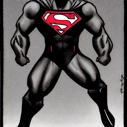 Image similar to black superman