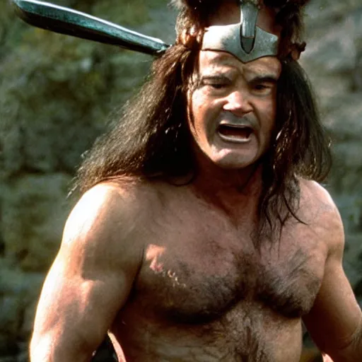 Image similar to bill murray as conan the barbarian