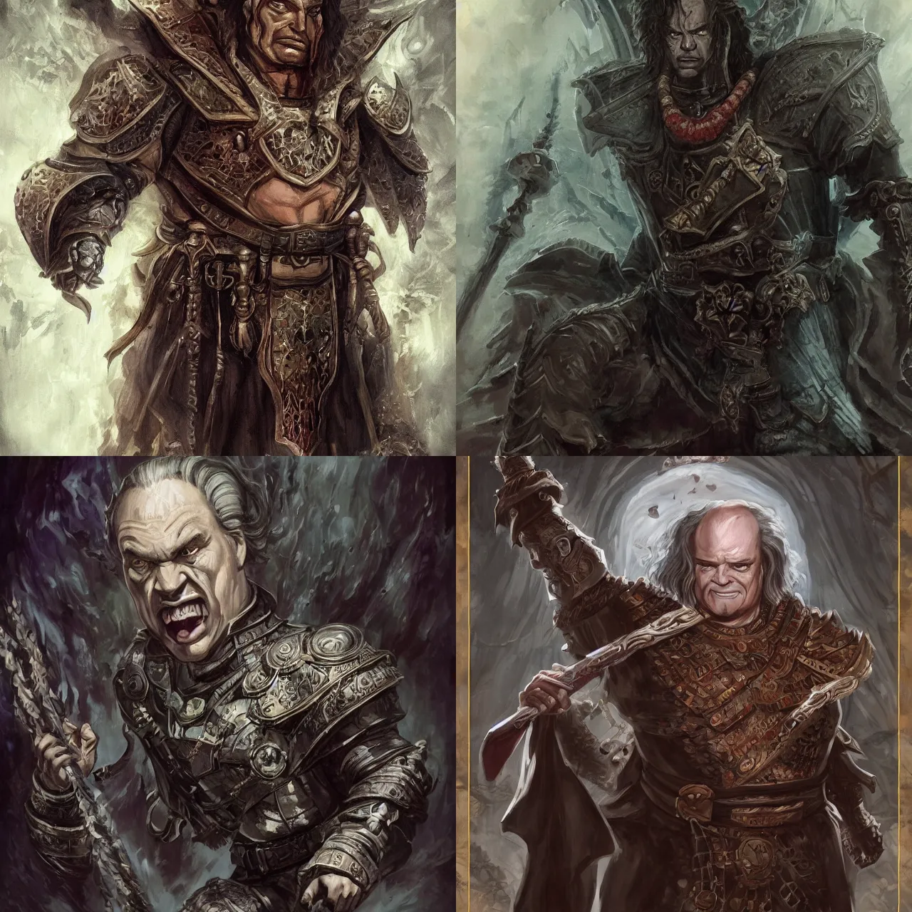 Prompt: Vigo also known as Prince Vigo Von Homburg Deutschendorf Scourge of Carpathia Sorrow of Moldavia Vigo the Carpathian Vigo the Cruel Vigo the Torturer Vigo the Despised Vigo the Unholy concept art, DND, In the art style of Mohrbacher, Peter