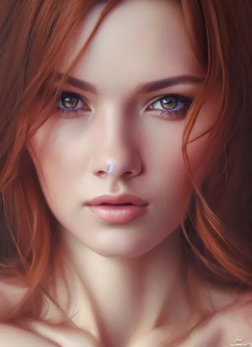 Image similar to photo of a gorgeous young woman in the style of stefan kostic, realistic, sharp focus, 8 k high definition, insanely detailed, intricate, elegant, art by stanley lau and artgerm