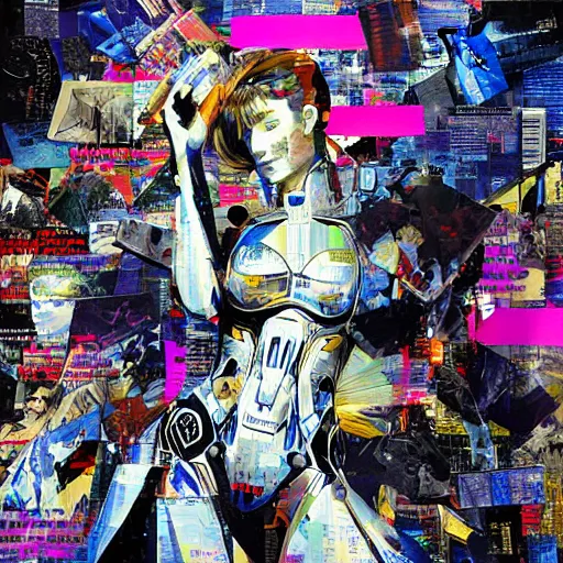 Prompt: cruel Angel's Thesis by derek gores, bright tones