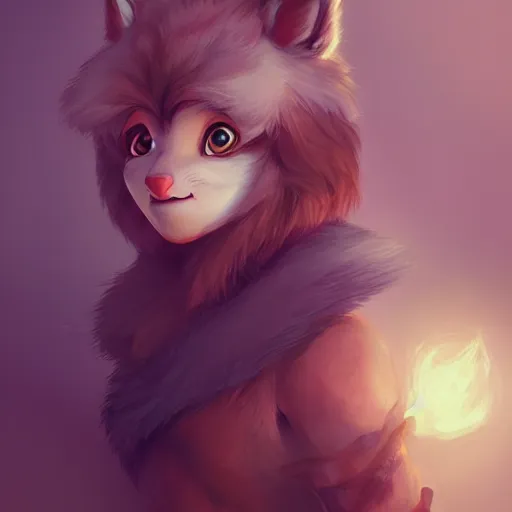 Image similar to portrait character design a cute fluffy wolf girl, style of maple story and zootopia, portrait studio lighting by jessica rossier and brian froud and gaston bussiere