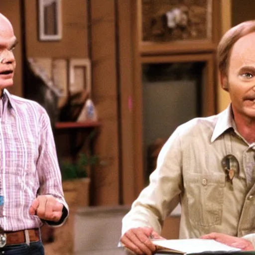 Image similar to still of Eric and Red Forman from That 70s Show