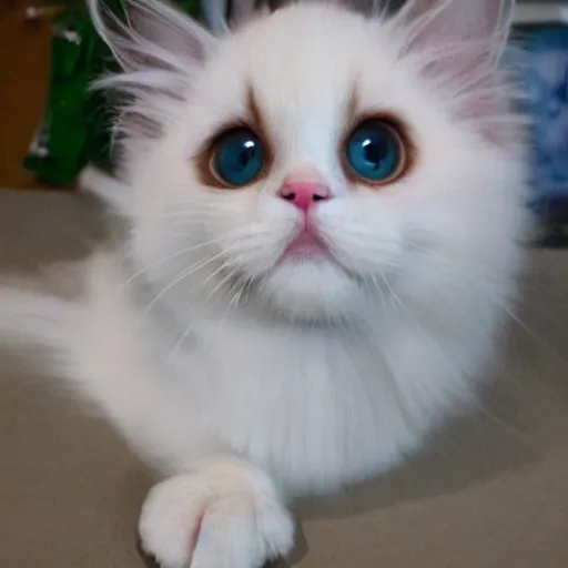 Image similar to a cute ragdoll