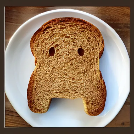 Prompt: [ bread toast ] character