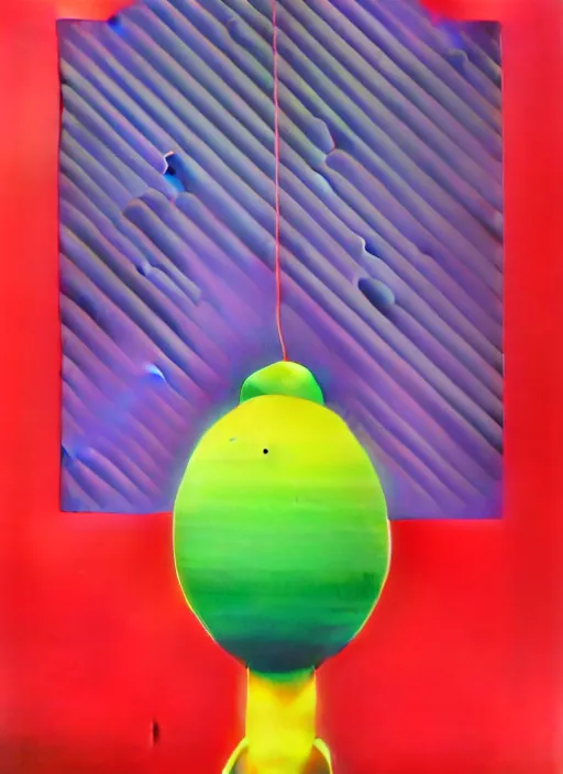 Image similar to grenade by shusei nagaoka, kaws, david rudnick, airbrush on canvas, pastell colours, cell shaded, 8 k