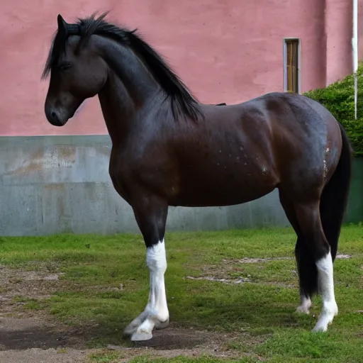 Image similar to bicorn horse