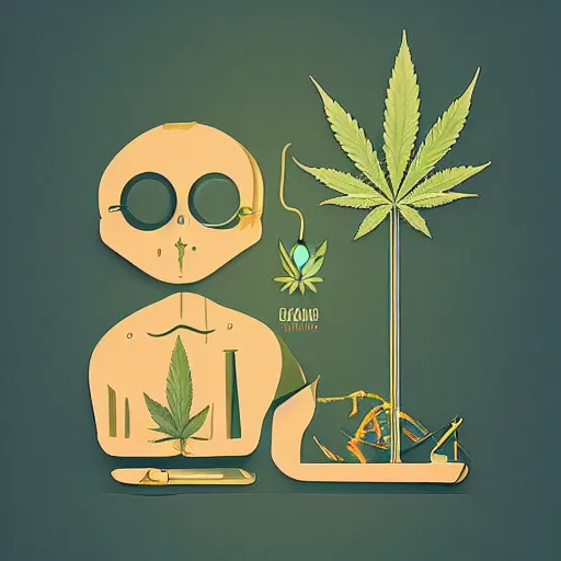 Image similar to cannabis paraphernalia, petros afshar