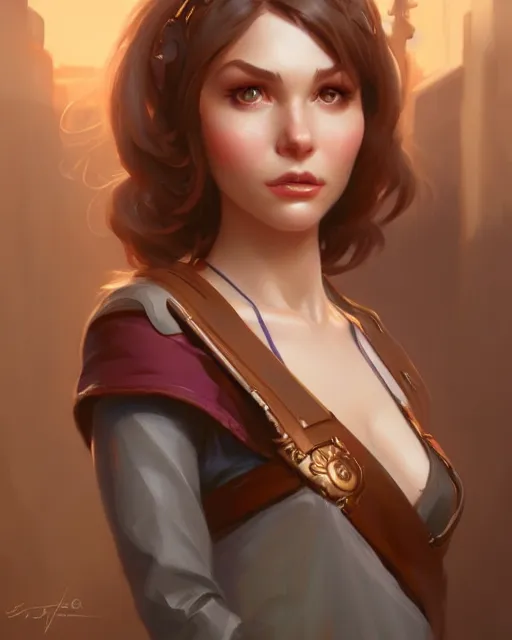 Image similar to Jenny Garfield female character, closeup, cute, modern, intricate, elegant, highly detailed, digital painting, artstation, concept art, matte, sharp focus, illustration, hearthstone, art by Artgerm and Greg Rutkowski and Alphonse Mucha