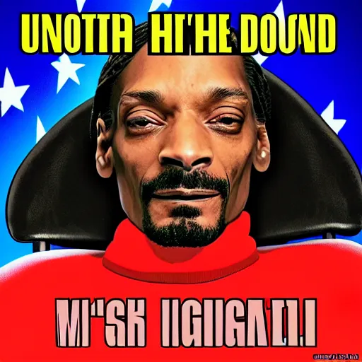 Prompt: snoop dogg gets elected as the president of the United States