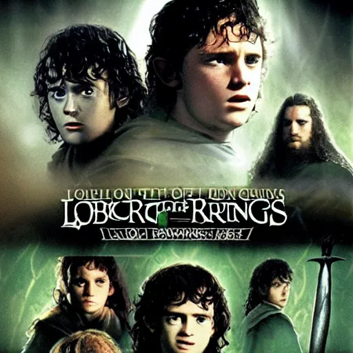 Prompt: cyberbunk lord of the rings