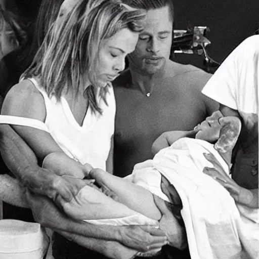 brad pitt giving birth Stable Diffusion OpenArt