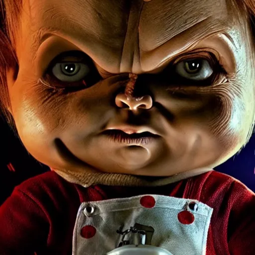 Image similar to Chucky 2022 theatrical trailer 4k HDR10+