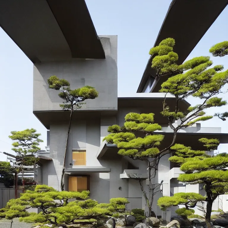 Image similar to modern japanese architecture