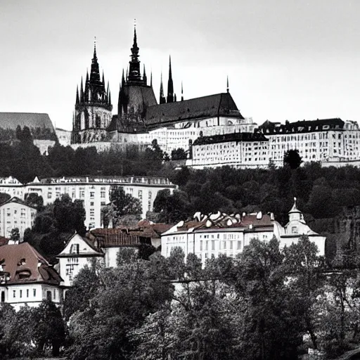 Image similar to Prague castle II photo by Ansel Adams