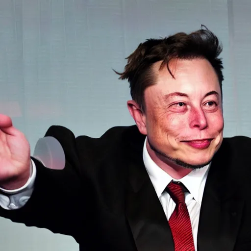 Prompt: anime elon musk