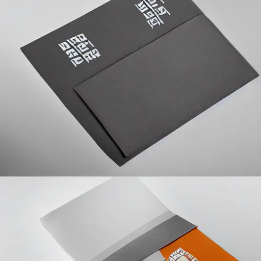 Image similar to stationary for industrial plastic bag company called wang, modern, trending on behance