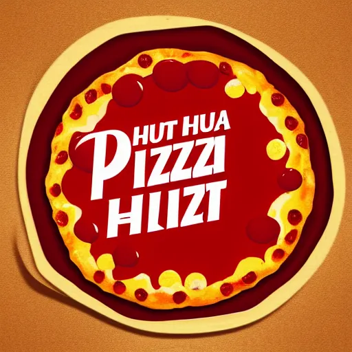 Prompt: Pizza Hut digital art
