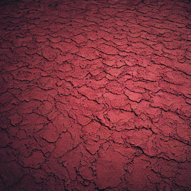 Image similar to bloody red mud, floor texture