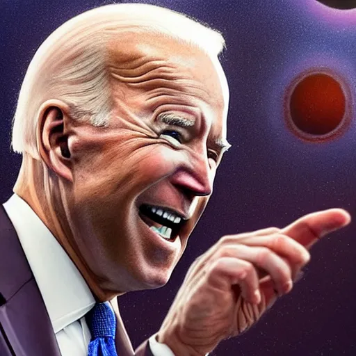 Prompt: hyperrealistic mixed media high resolution image of Joe Biden being torn asunder into a small orifice by an immense invisible gravitational force, stunning 3d render inspired art by István Sándorfi and Greg Rutkowski and Unreal Engine, perfect symmetry, dim volumetric lighting, 8k octane beautifully detailed render, post-processing, extremely hyper-detailed, intricate, epic composition, highly detailed attributes, highly detailed atmosphere, cinematic lighting, masterpiece, trending on artstation, very very detailed, masterpiece, stunning, flawless structure, lifelike texture, perfection,