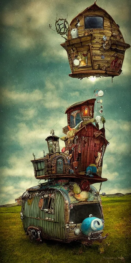 Image similar to a caravan by alexander jansson