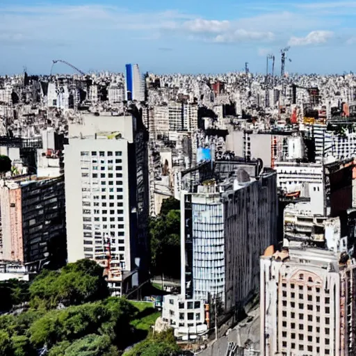 Image similar to skyline of buenos aires