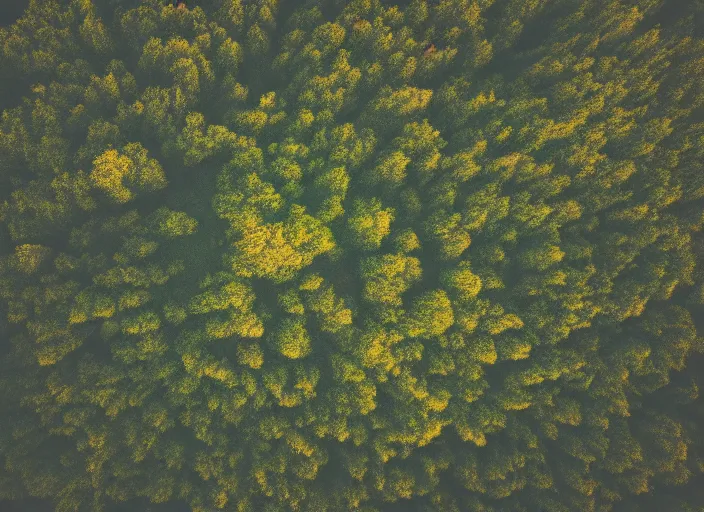 Image similar to symmetry!! a 2 8 mm macro tilt shift aerial view of a beautiful lush mountain range, photography, film, film grain, canon 5 0 mm, cinematic lighting, golden hour, hazy,