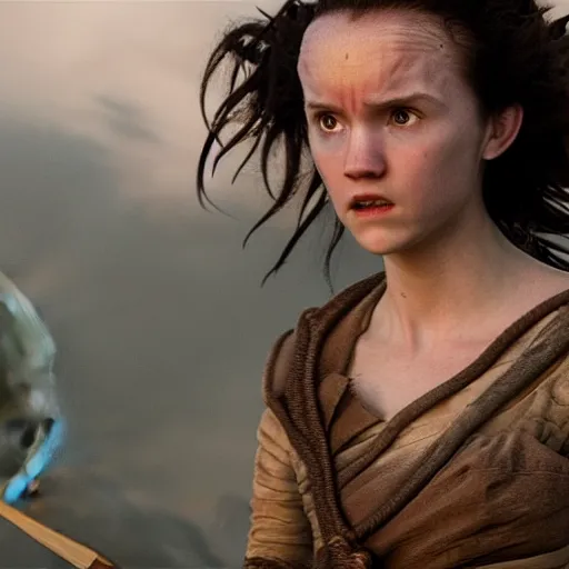 Image similar to daisey ridley in avatar ( 2 0 0 9 ), 8 k wide shot