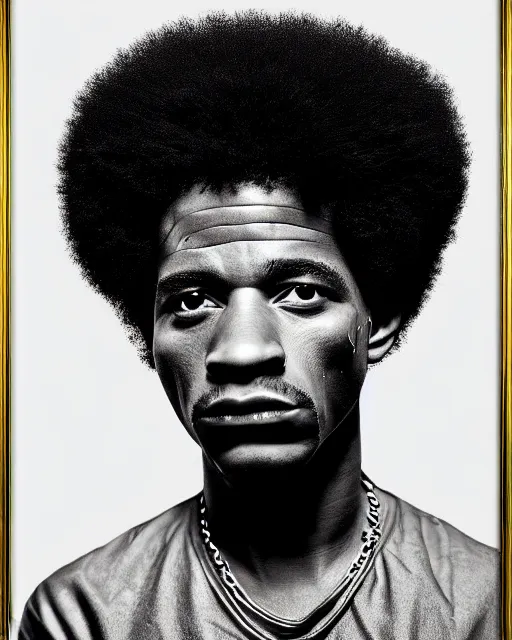 Prompt: A extremely ultra highly detailed majestic hi-res beautiful immaculate head and shoulders award winning painting stunning masterpiece of the face of a strong black african man with an afro by Jean-Michel Basquiat, 8k, high textures, ultra hyper sharp, insanely detailed and intricate, super detailed, 8k HDR ultra high quality