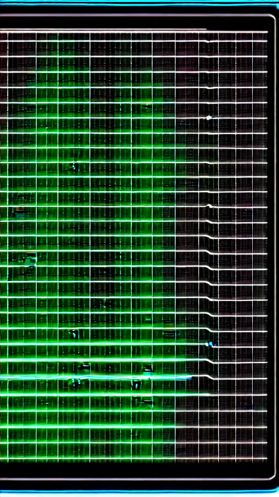 Prompt: vector graphics terminal display, hacking computer with complex on screen graphics showing charts and diagrams