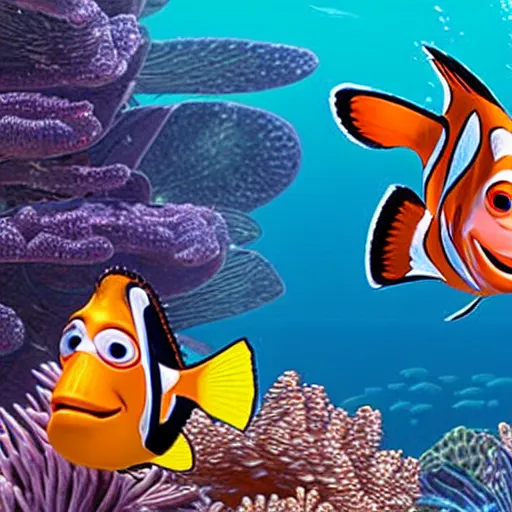 Image similar to finding nemo