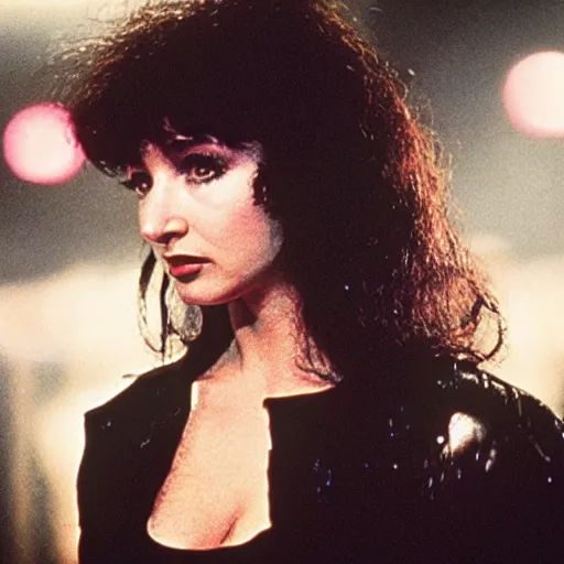 Image similar to Kate Bush in Blade Runner (1984),