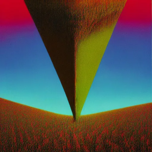 Image similar to tame impala album cover made by zdzisław beksiński