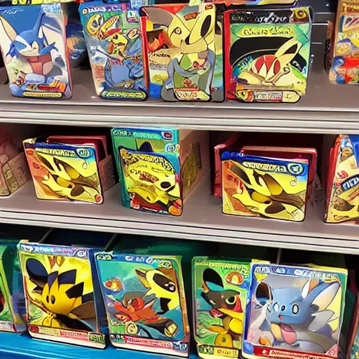 Image similar to photo of tom and jerry pokemon card packs in target
