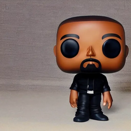 Image similar to Funko pop of Kanye West