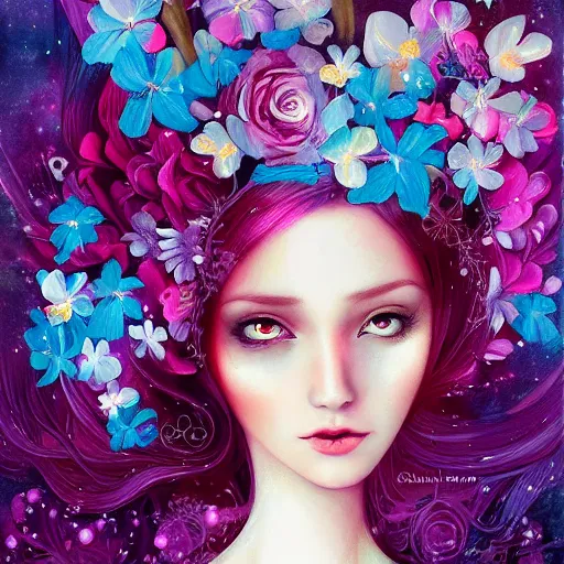 Image similar to flower princess by Anna Dittmann