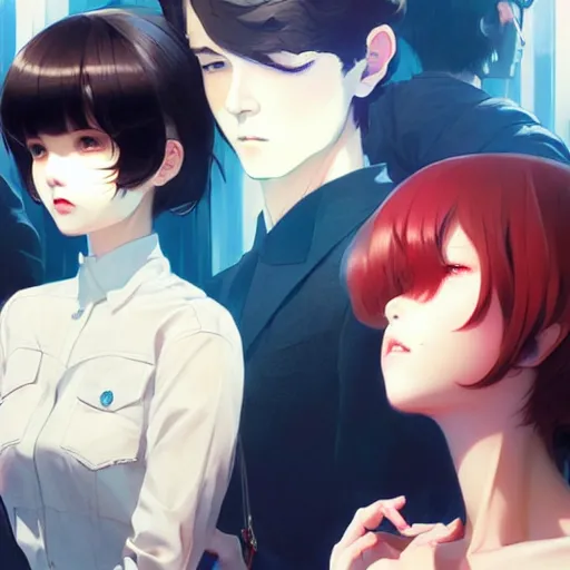 Prompt: what is the cause of the end of our reality? by wlop, ilya kuvshinov, artgerm, krenz cushart, greg rutkowski, hiroaki samura, range murata, james jean, katsuhiro otomo, erik jones