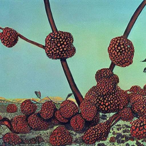 Prompt: Brambles, art by Salvador Dali