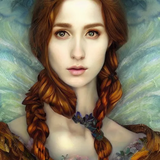 Image similar to amazing artgerm portrait of jorgen glockenschpiel as a preraphaelite painting, collaboration with j. scott campbell and artgerm with edward burn jones