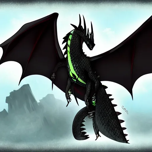 Image similar to lightning dragon toothless, httyd, digital art