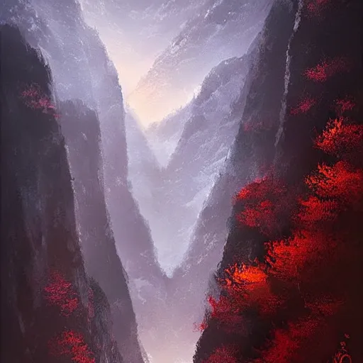 Image similar to tianzi shan mountain peak, by anato finnstark, by alena aenami, by john harris, by ross tran, by wlop, by andreas rocha