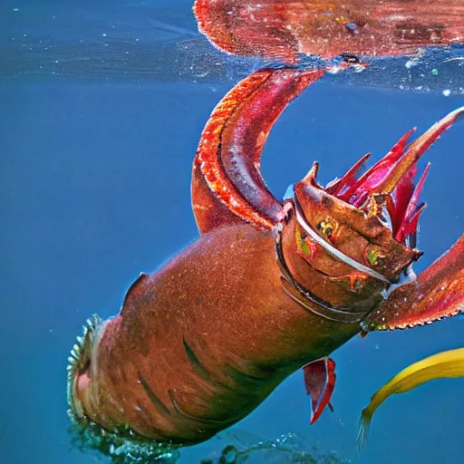 Image similar to national geographic professional photo of gyarados, award winning