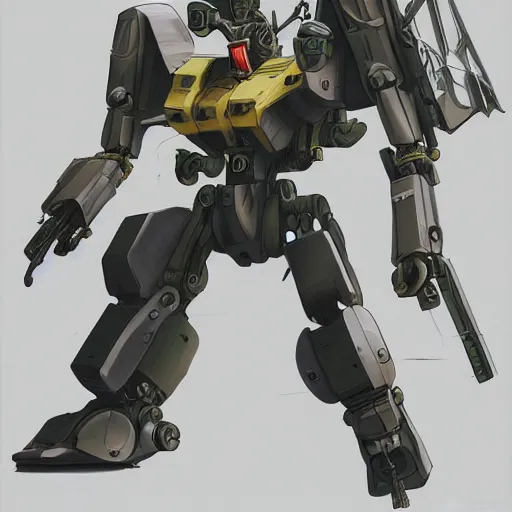 Prompt: no guns life, mobile combat suit firearm rococo robot, smith wesson 6 8 6 mecha android, detailed illustration, concept art, smooth, sharp focus, by tasuku karasuma, gaston bussiere, katsuya terada, nc wyeth, bandai macross box art, canon eos